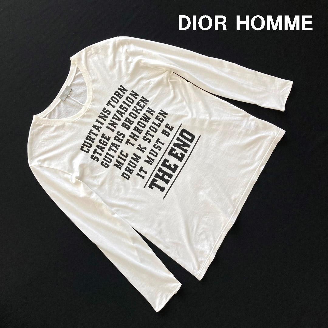 Dior homme ディオールオム THE END ロングTシャツ 05AW