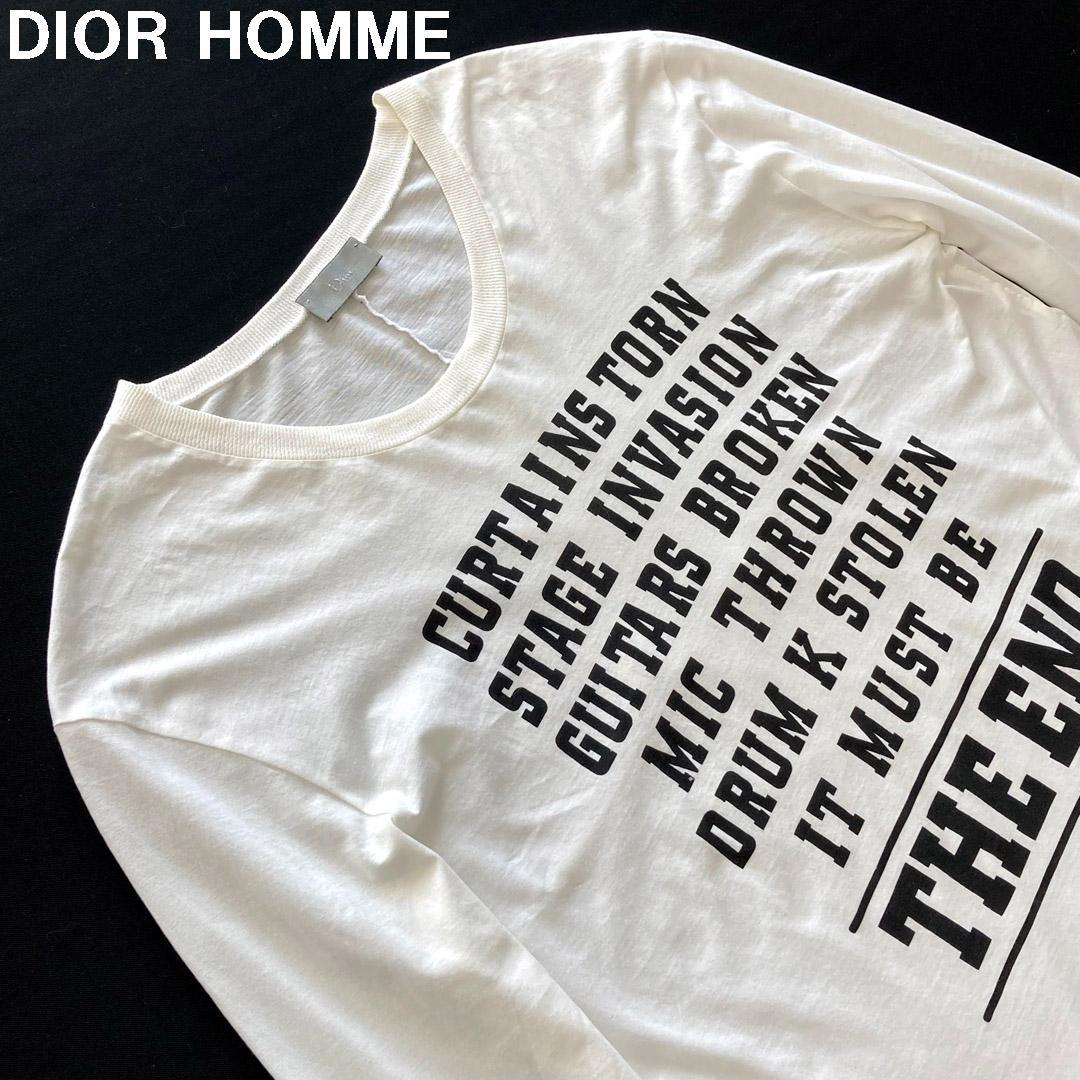 Dior homme ディオールオム THE END ロングTシャツ 05AW
