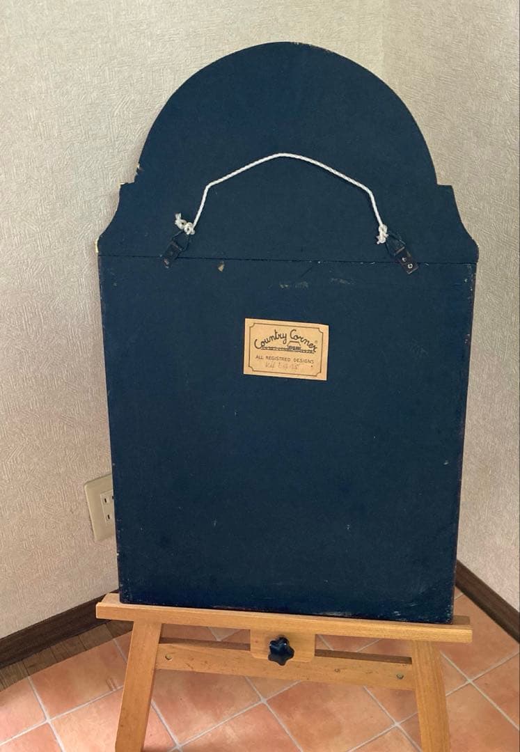 木製看板　古道具　レトロ　蚤の市　古民家カフェ　￼ロンドン　什器