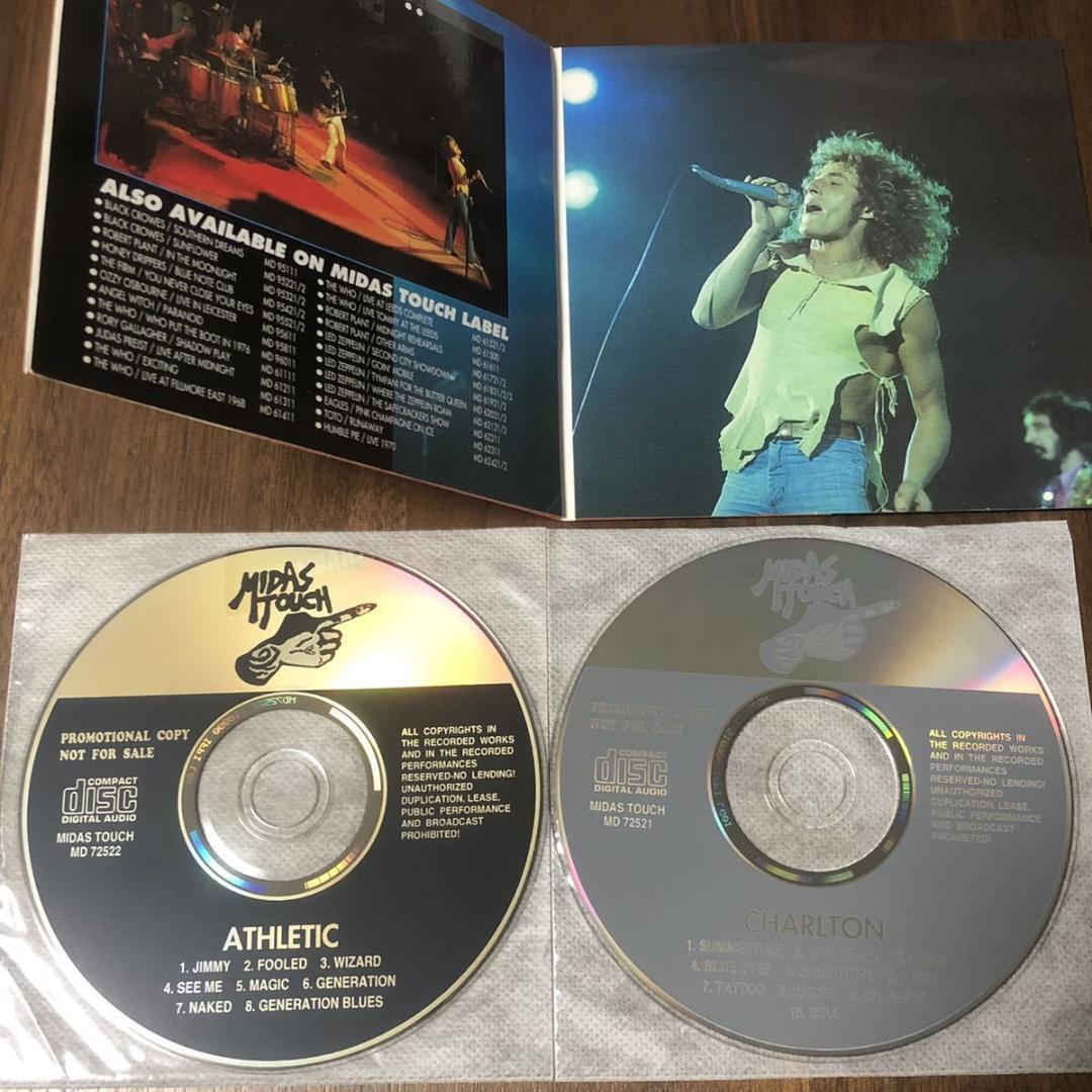 2CD！THE WHO/ザ・フー/LIVE at CHARLTON 1974