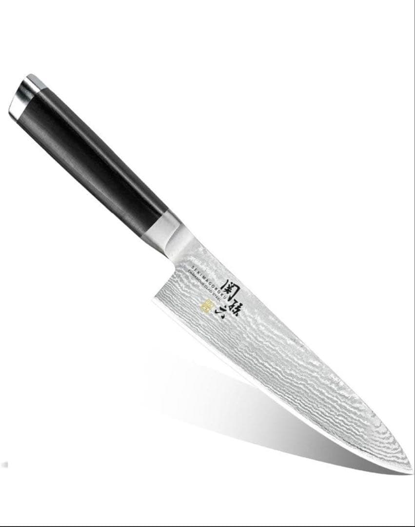 関孫六ダマスカス 牛刀 180mm と菜切り包丁セット