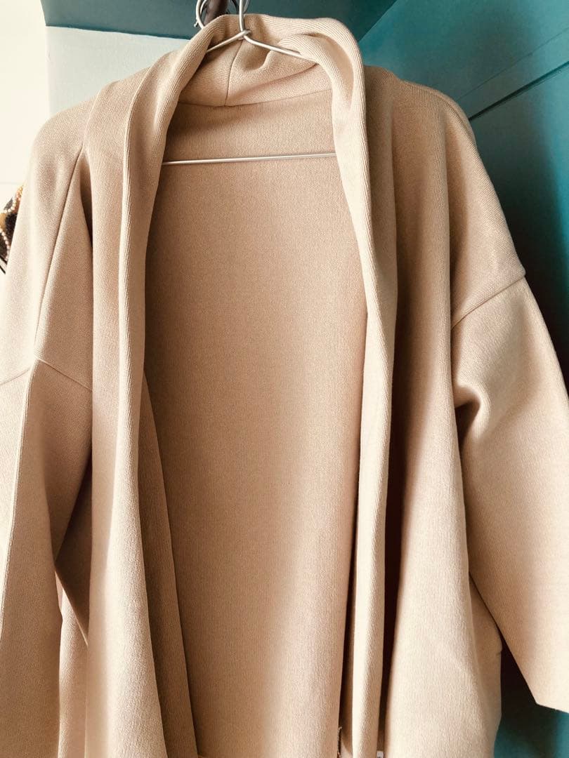 Deuxieme Classe SMOOTH TOP ガウン　ベージュ　新品