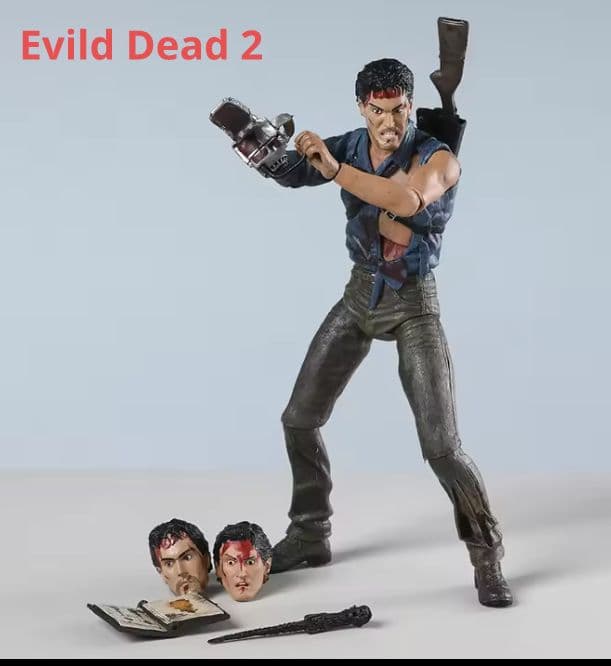 ★未使用 死霊のはらわた 2 アシュ アクション フィギュア 約17cm ネカ