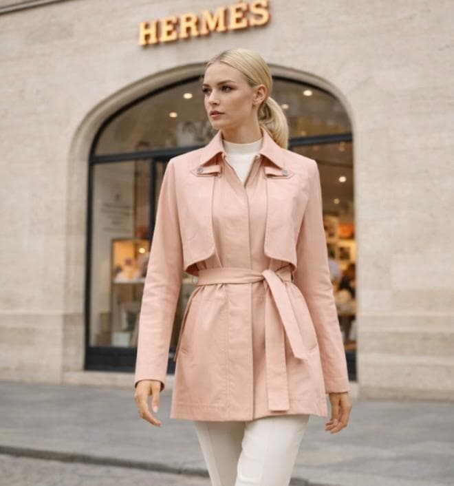 極美品★HERMES★3way★トレンチコート★ジレ★ショートジャケット