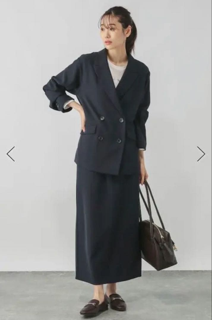ウツクシルエットWクロスジャケット グローバルワーク　GLOBAL WORK