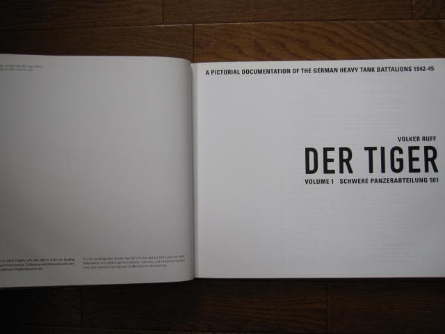 Der Tiger：Volume 1　ティーガー 戦車