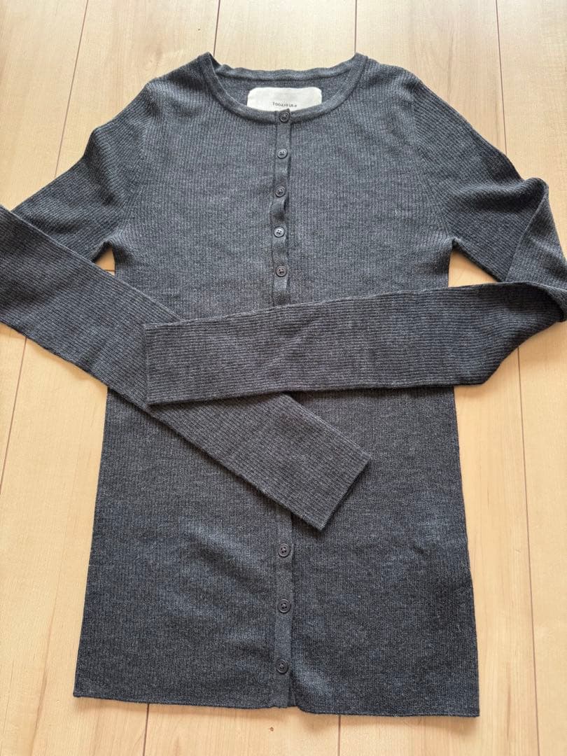 TODAYFUL Silkwool Knit Cardigan美品