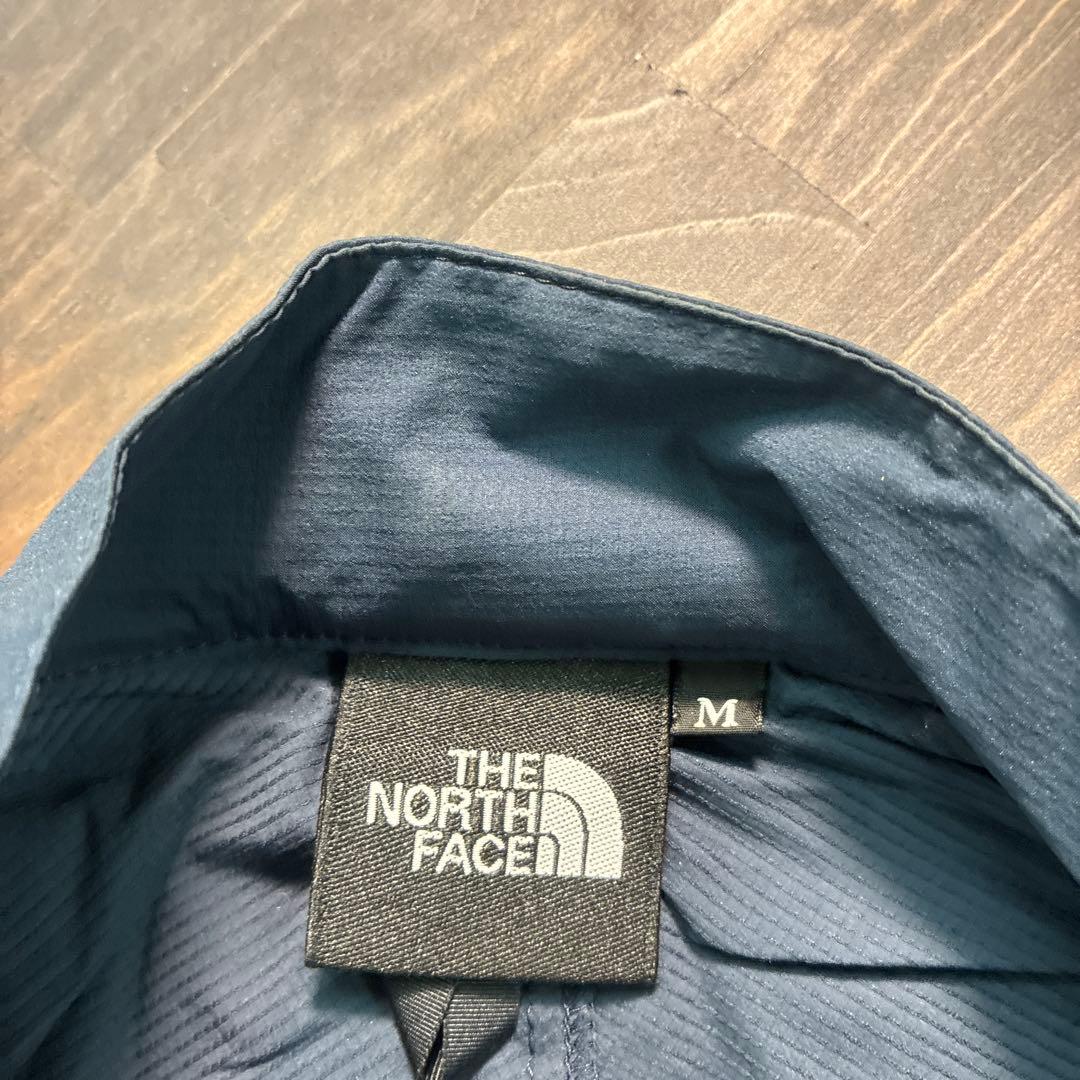7BS2 THE NORTH FACE ジップアップベスト　ネイビー　古着