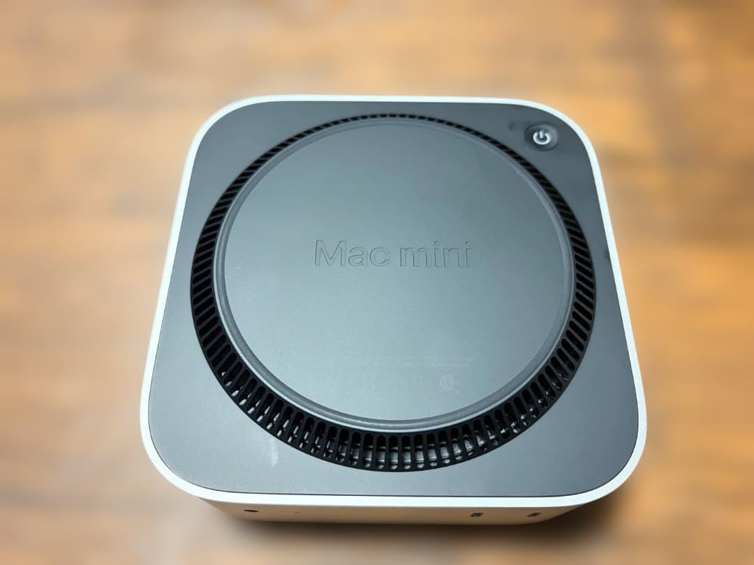 【中古美品】Apple Mac mini M4 24GB 512GB