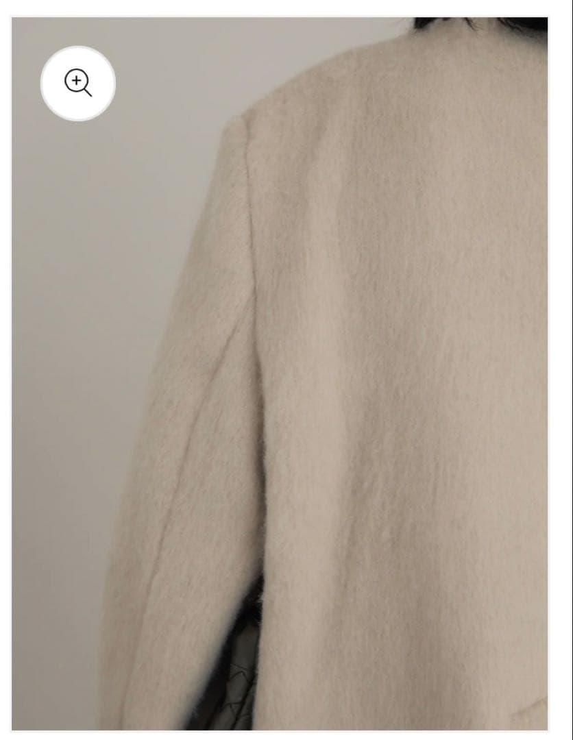 sRk　digne collarless jacket