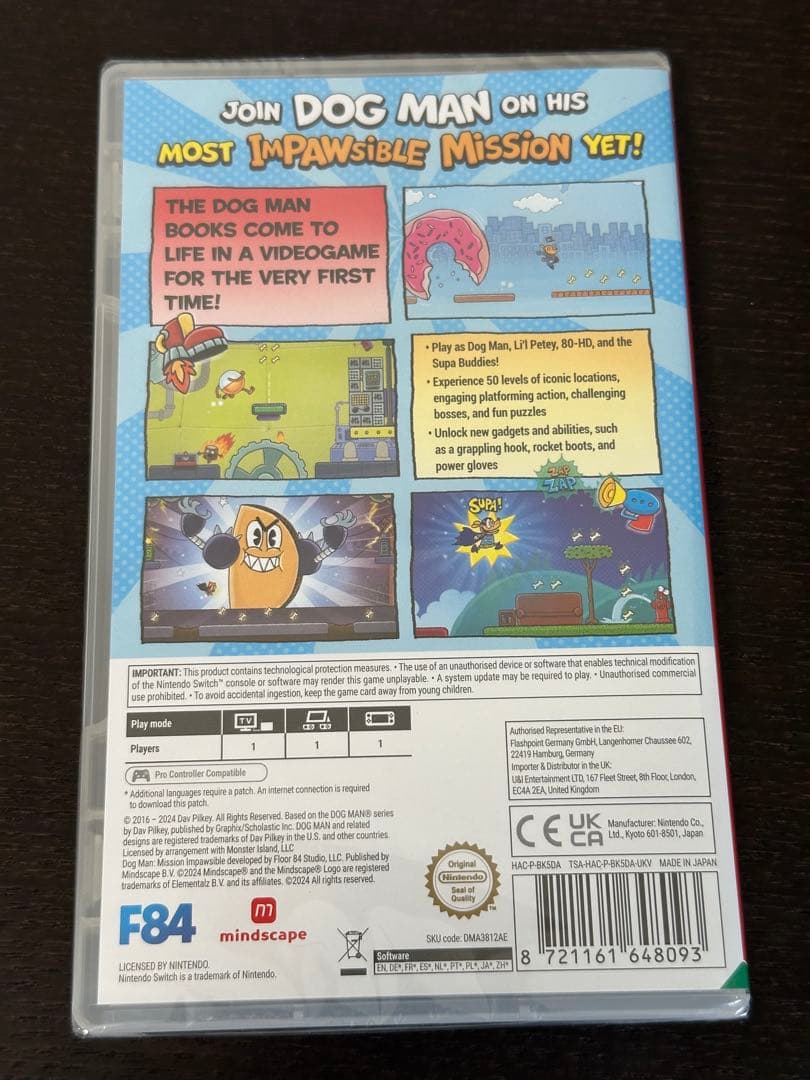 Dog Man: Mission Impawsible (新品) (スイッチ用)