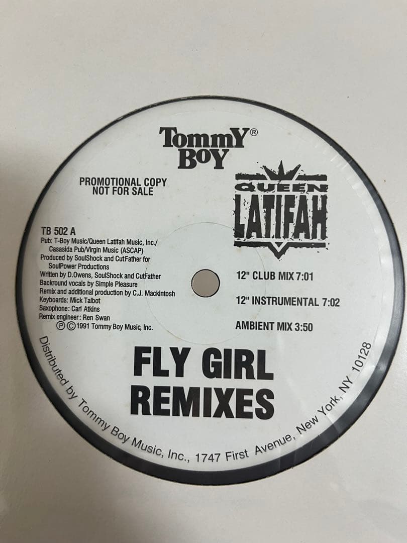 洋楽 Queen Latifah FLY GIRL REMIXES