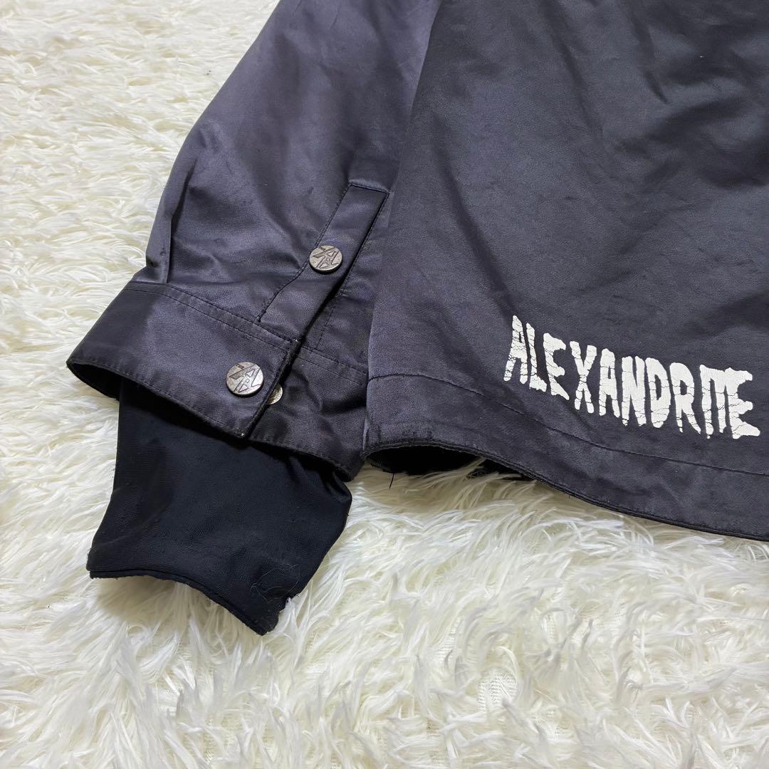 THRASHER×AAコラボスノボウェア黒ジャケットSパーカースラッシャーアウタ
