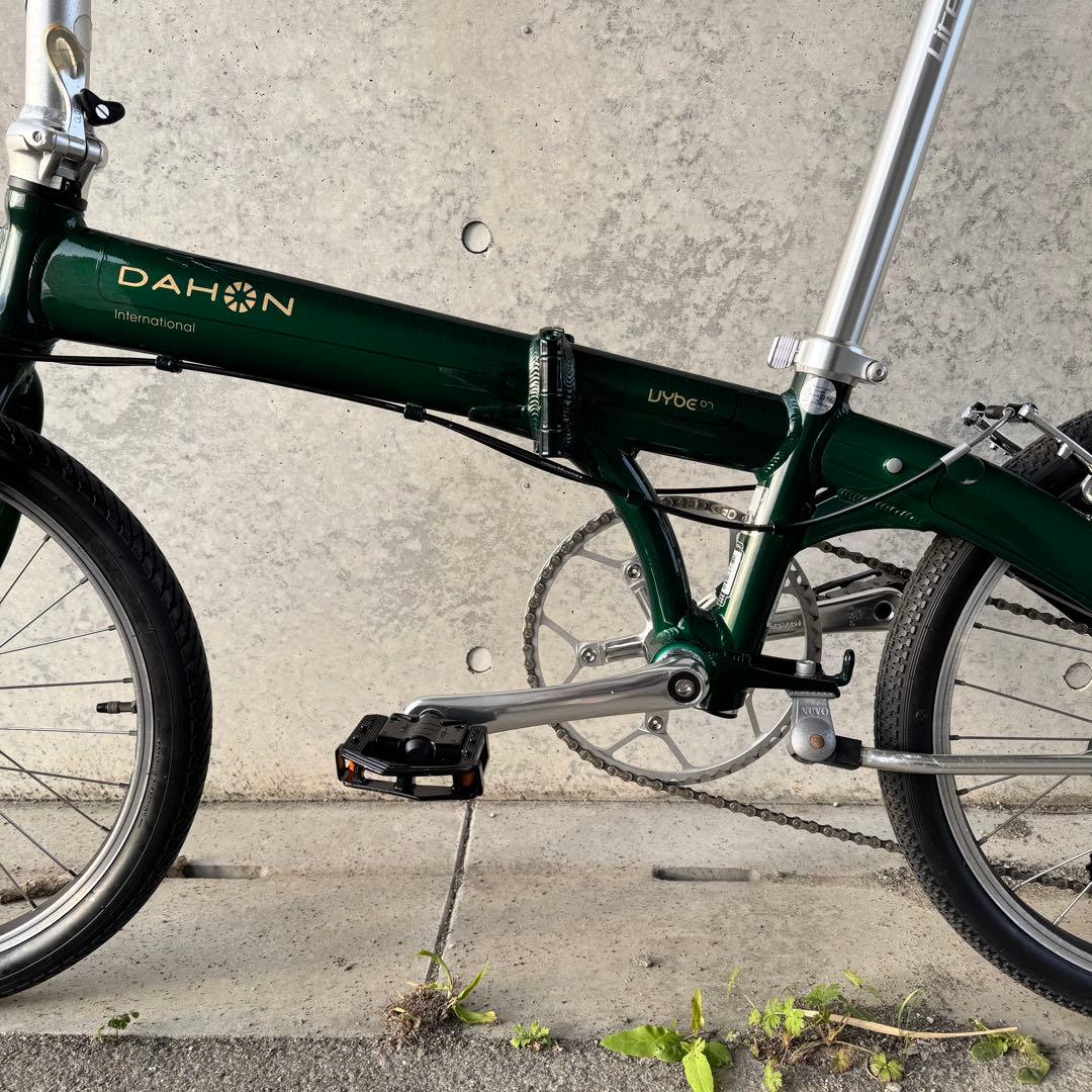 dahon ダホン vybe d7 折りたたみ自転車　20インチ ブラック変更