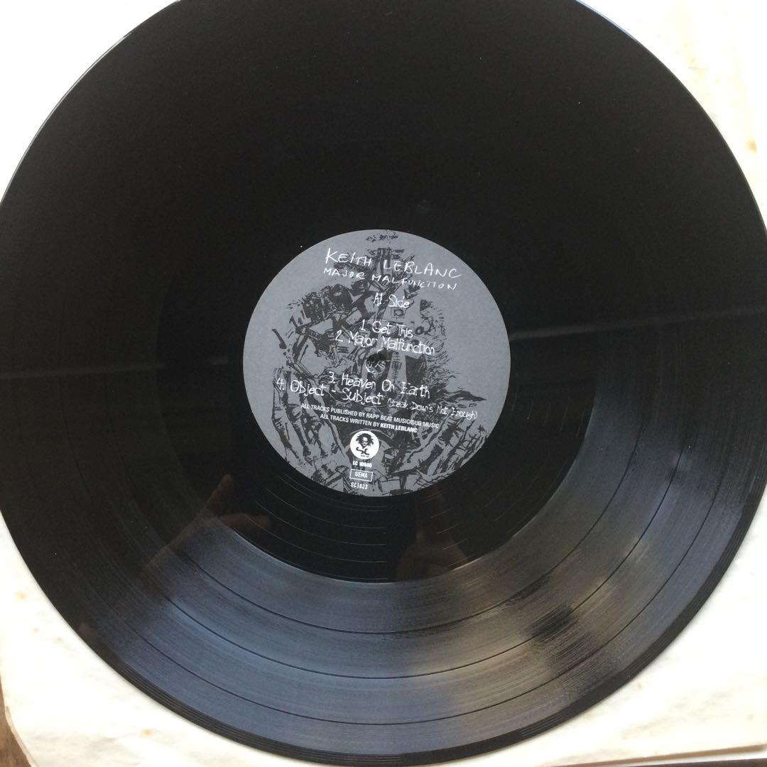 Keith LeBlanc Major Malfunction 限定LP レア‼️