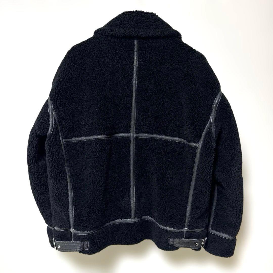 定価6万美品ショット × フリークスストア別注 B-3 ボアジャケット　L