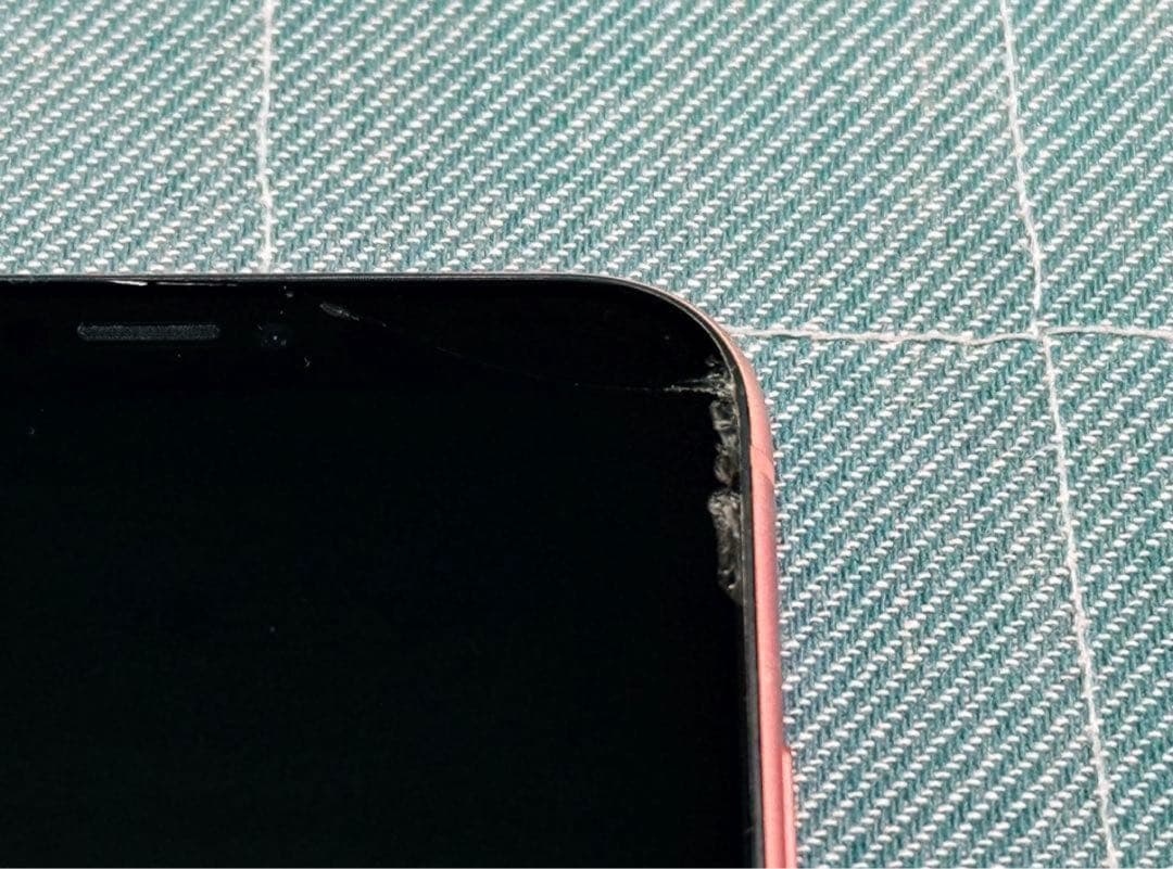 【ジャンク品】 iPhoneXR コーラル 64GB