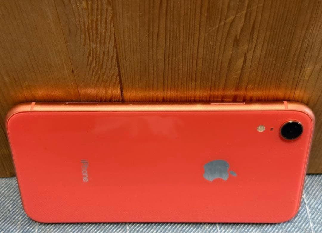 【ジャンク品】 iPhoneXR コーラル 64GB