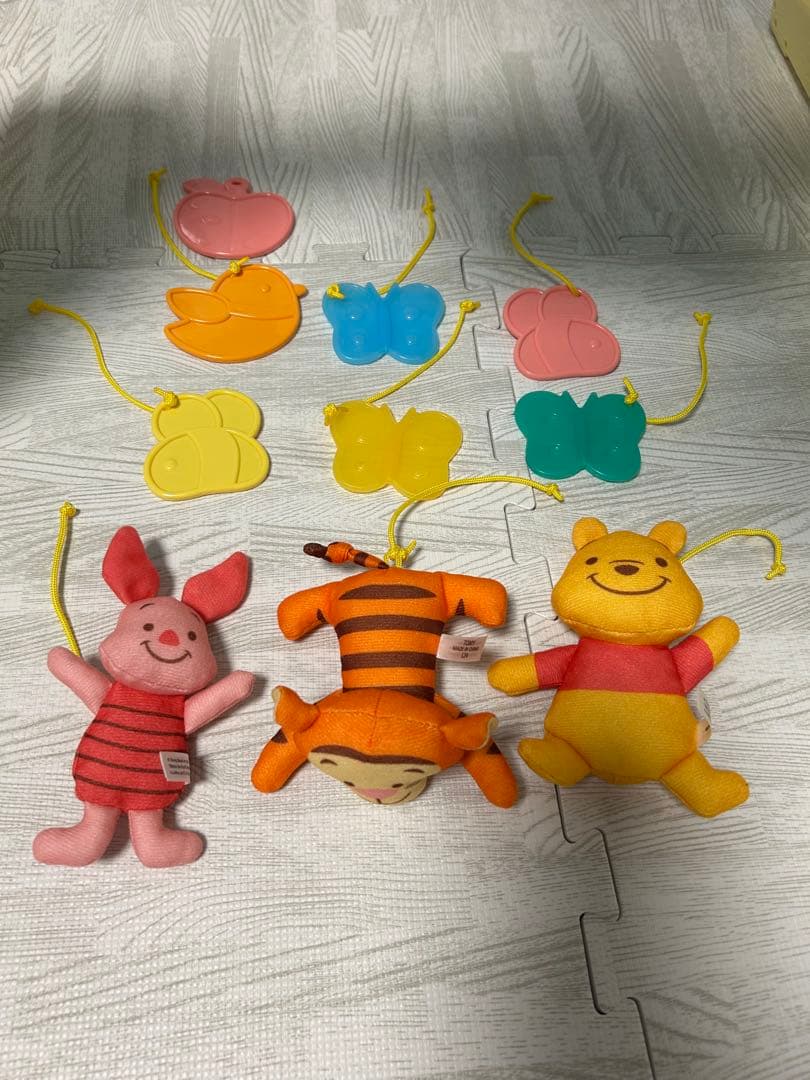 【美品】箱有　プーメリー　くまのプーさんえらべる回転6WAY