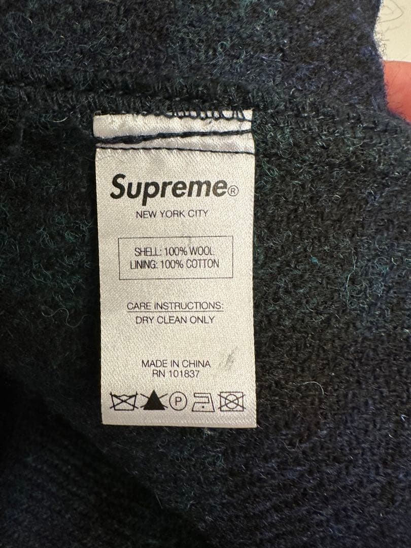 ジャケット・アウター Supreme Wool Fishtail Parka S