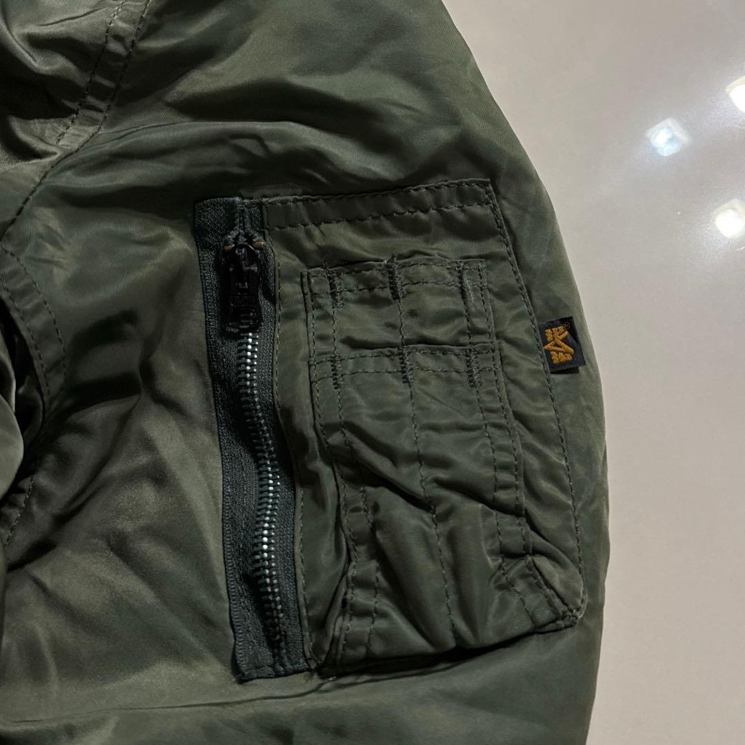 USA製 90年代 ALPHA INDUSTRIES MA-1 LARGE