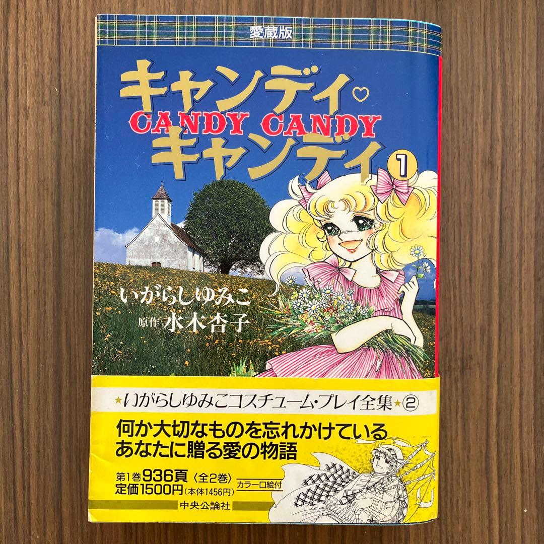 昭和レトロ　キャンディキャンディ全2巻　いがらしゆみこ　原作水木杏子