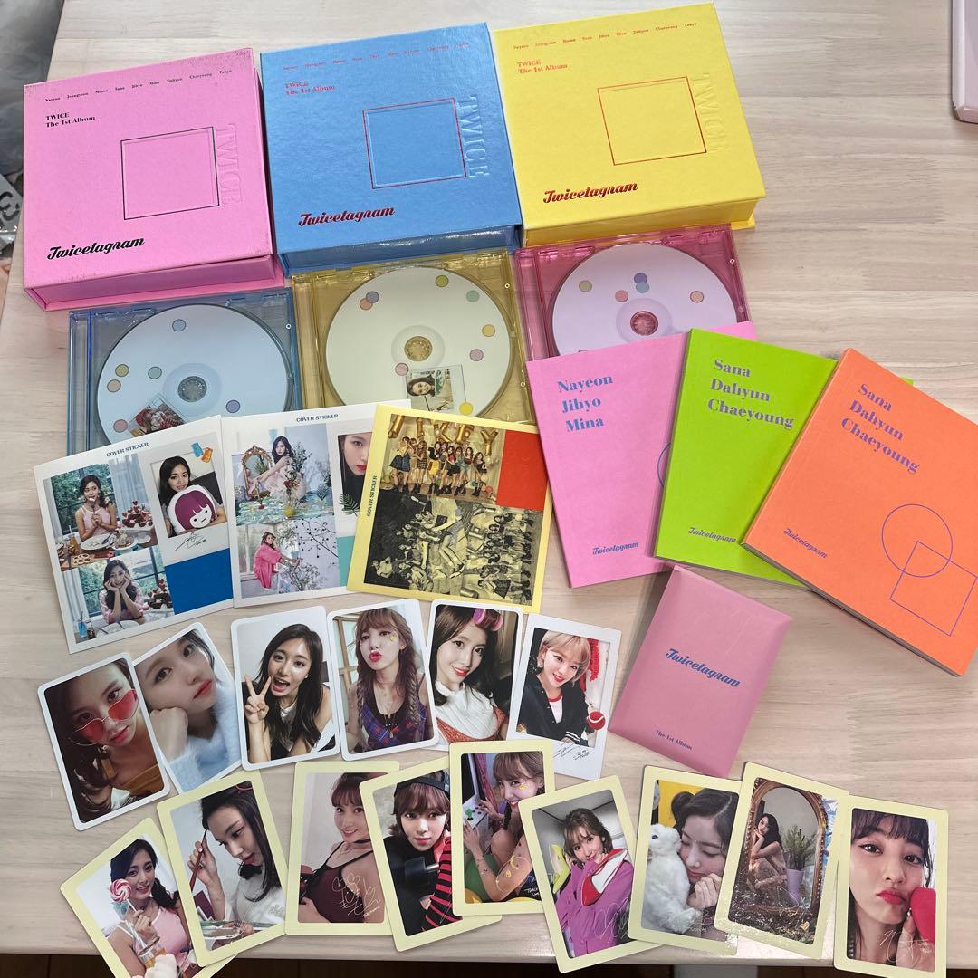 TWICE アルバム33点セット トレカ/付属品付き