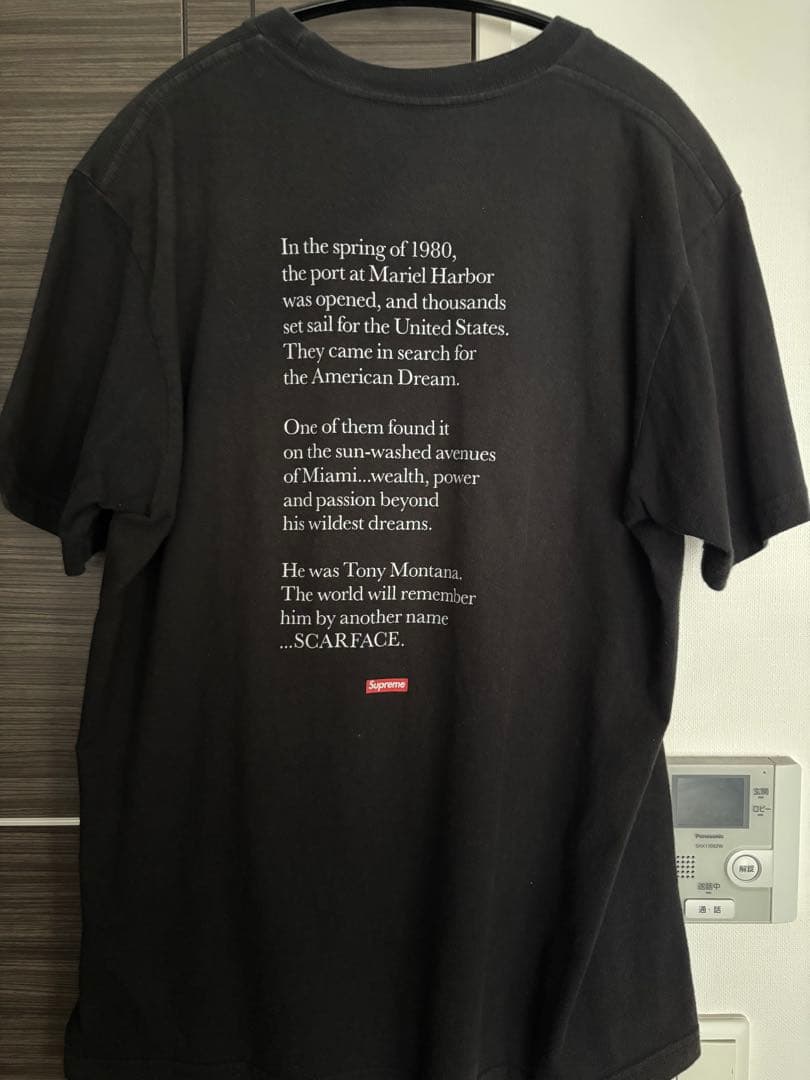 Supreme Scarface Split Tee シュプリーム　木村拓哉