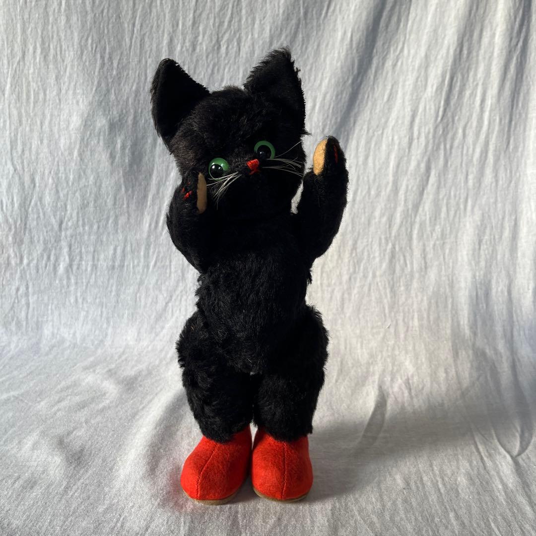 【kuroneko】ドイツ　アンティーク　黒ねこ　kersa