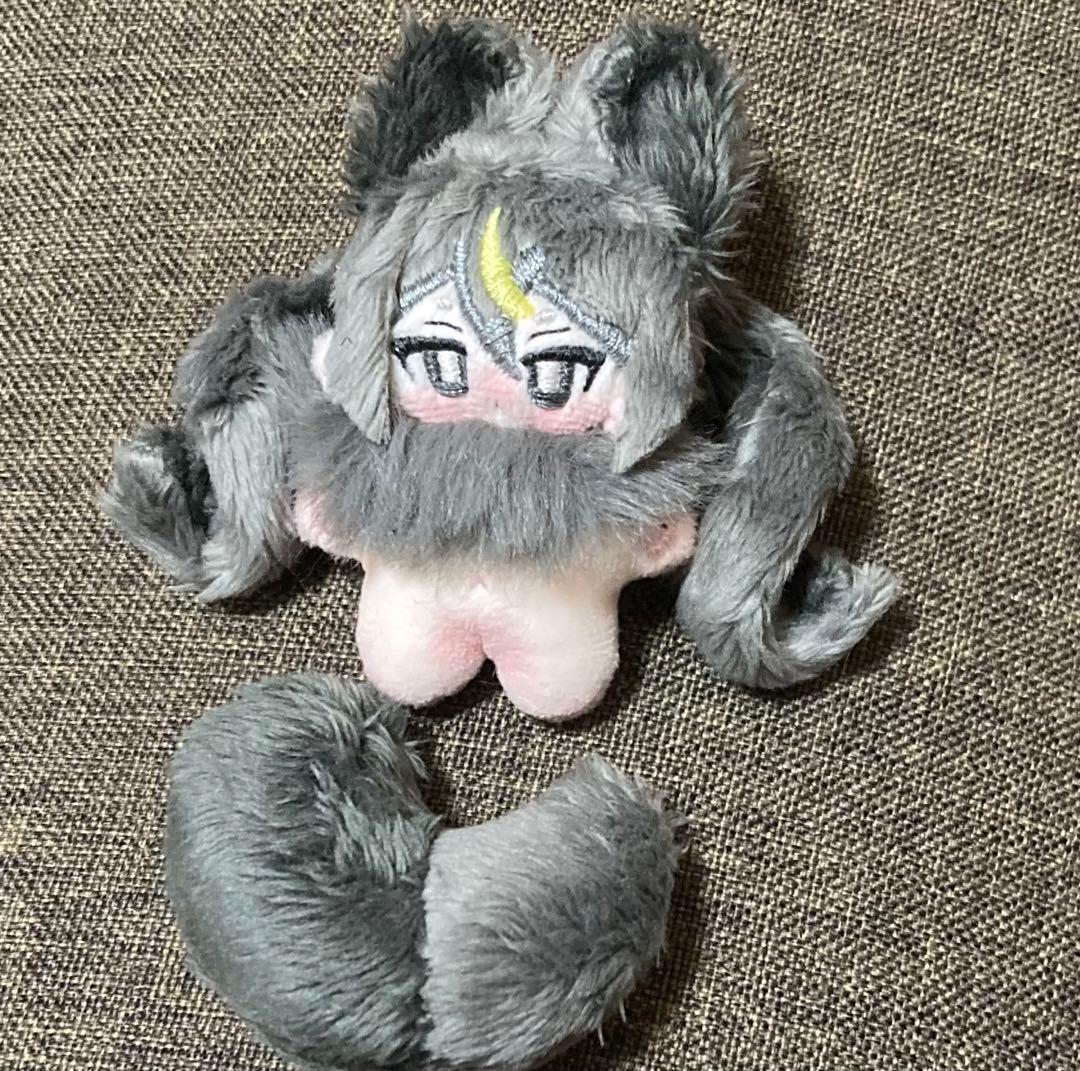 自作ぬいぐるみ・黒毛の女の子