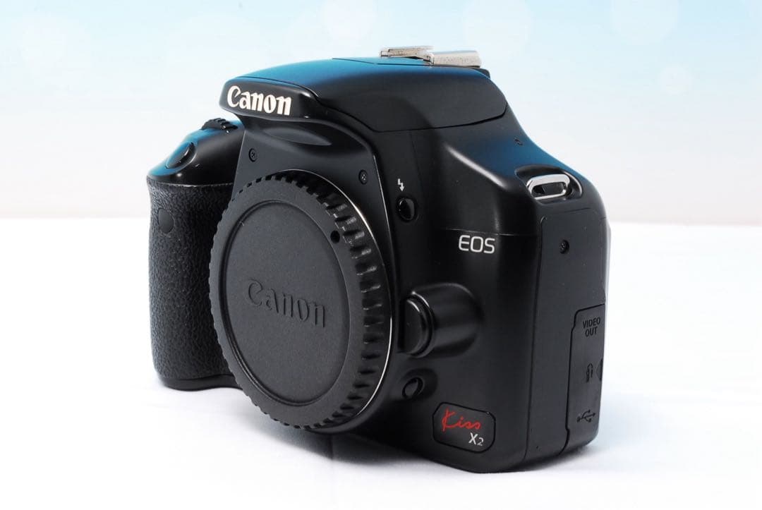 一眼レフデビューに♡すぐ使えるCanon EOS Kiss X2 キャノン