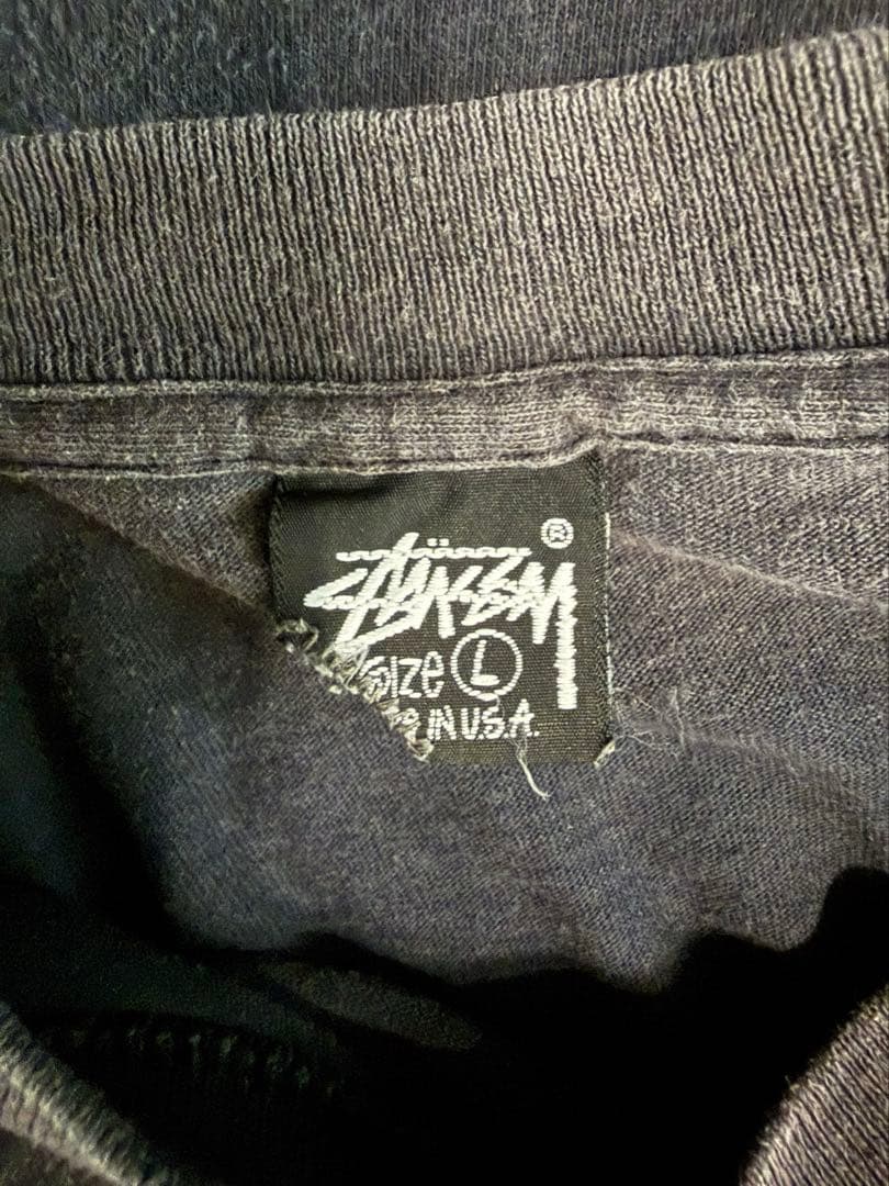 stussy ステゥーシー　年代物　Tシャツ　Lサイズ