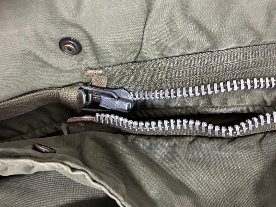 希少　M65 モッズコート　フィッシュテール　アルミジップ