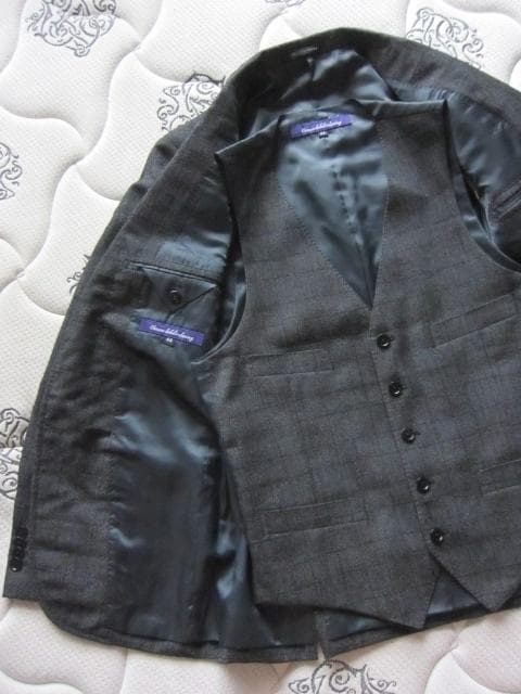 太*郎様 美品 GREEN RABEL 44 ウールジャケット パンツ ベスト