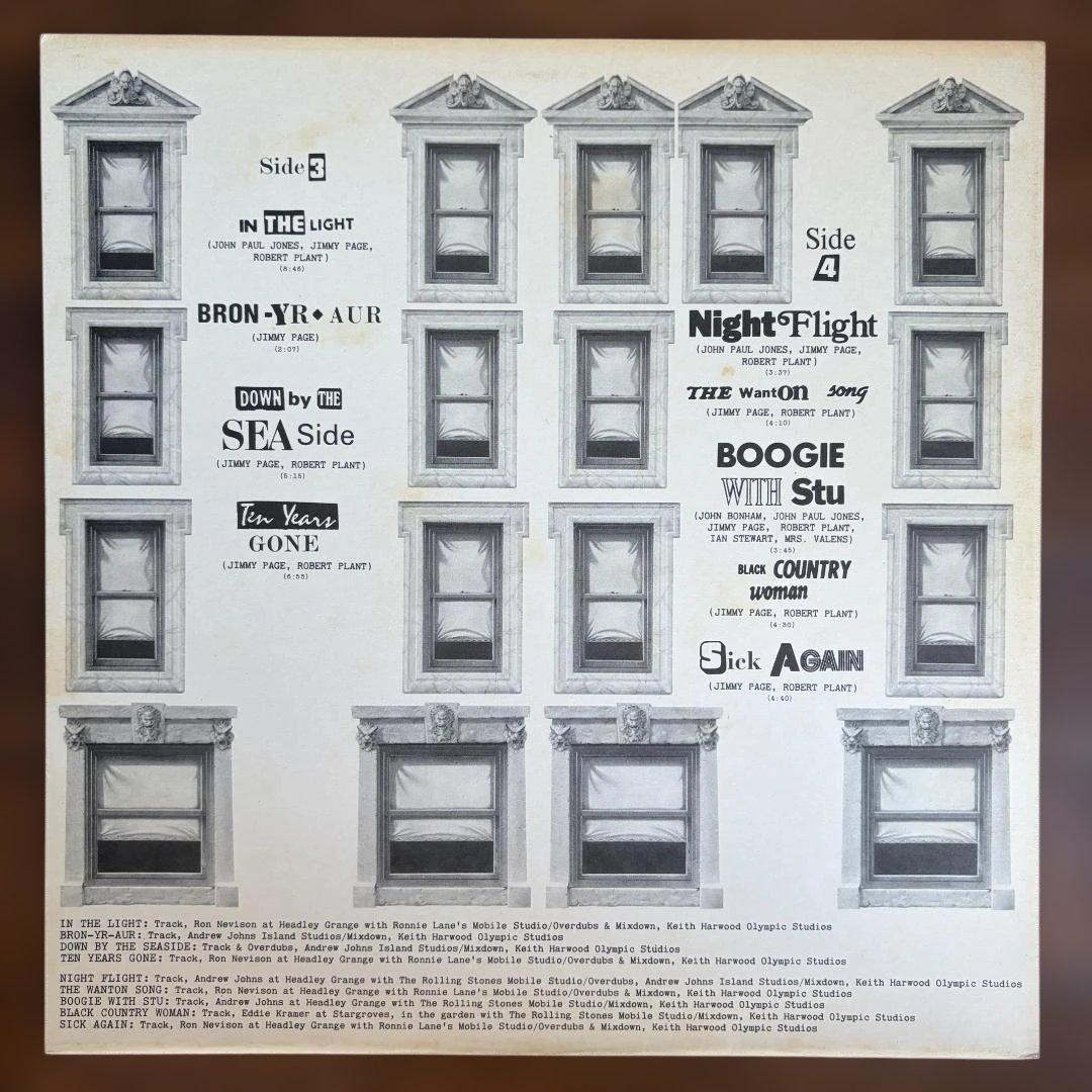Led Zeppelin Physical Graffiti US オリジナル盤