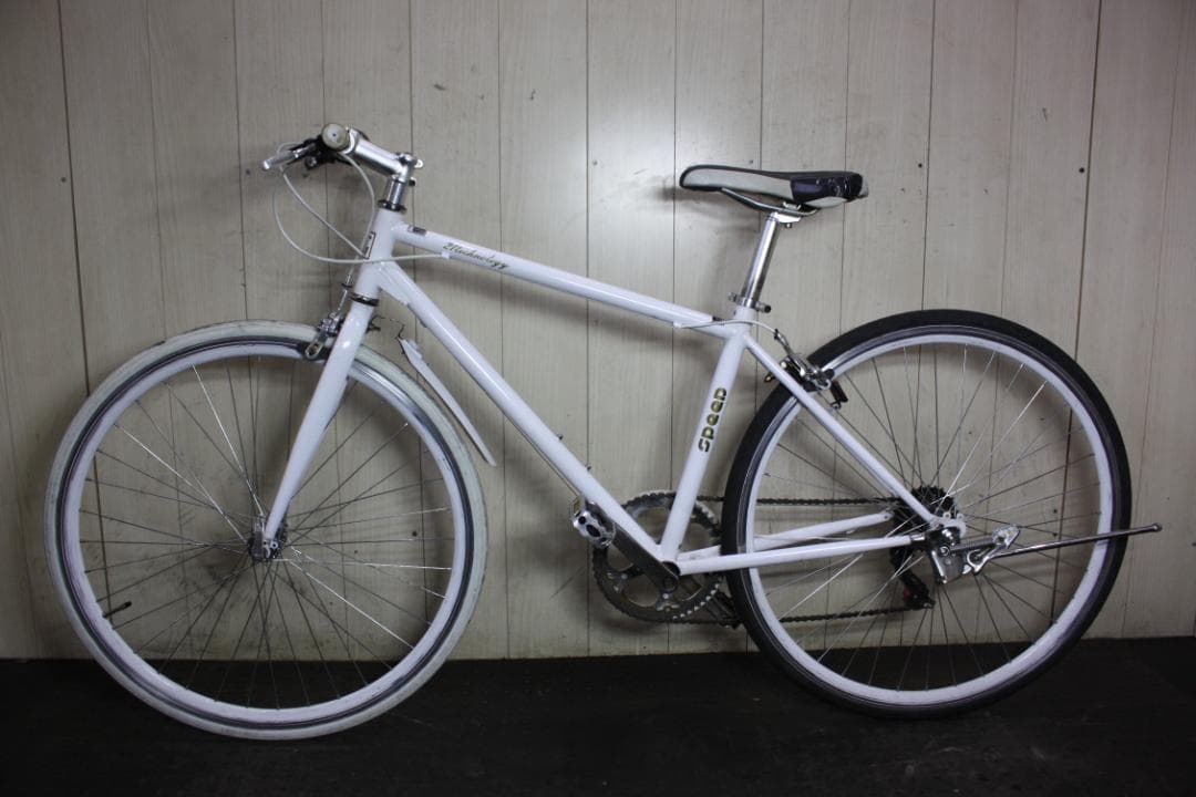 鳥*取様 21テクノロジー700C 6速 430mm クロスバイク WHITE