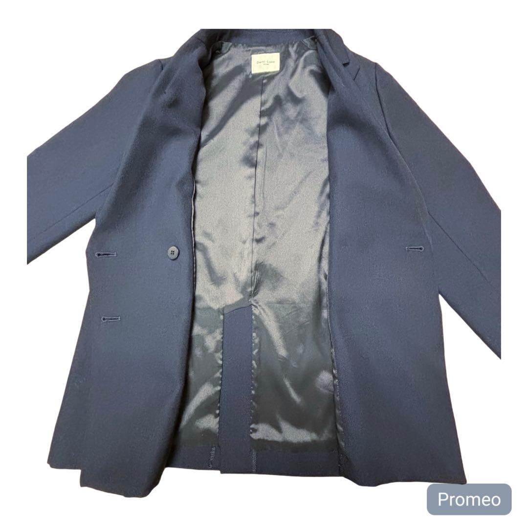 美品❇️Demi-Luxe BEAMS 紺ブレ　ダブルテーラードジャケット38