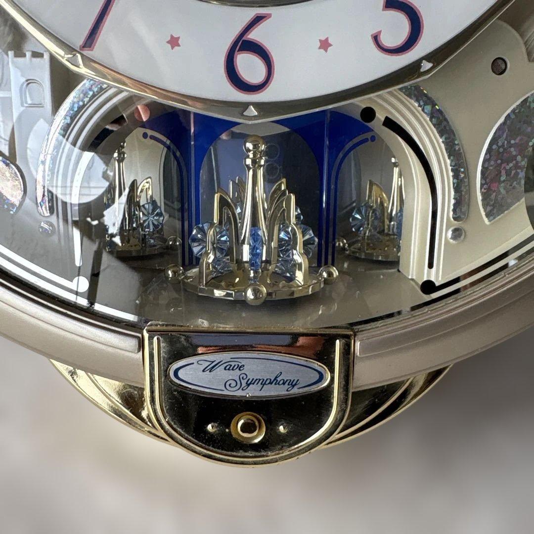 SEIKO ウェーブシンフォニー 電波時計 からくり時計 RE555S