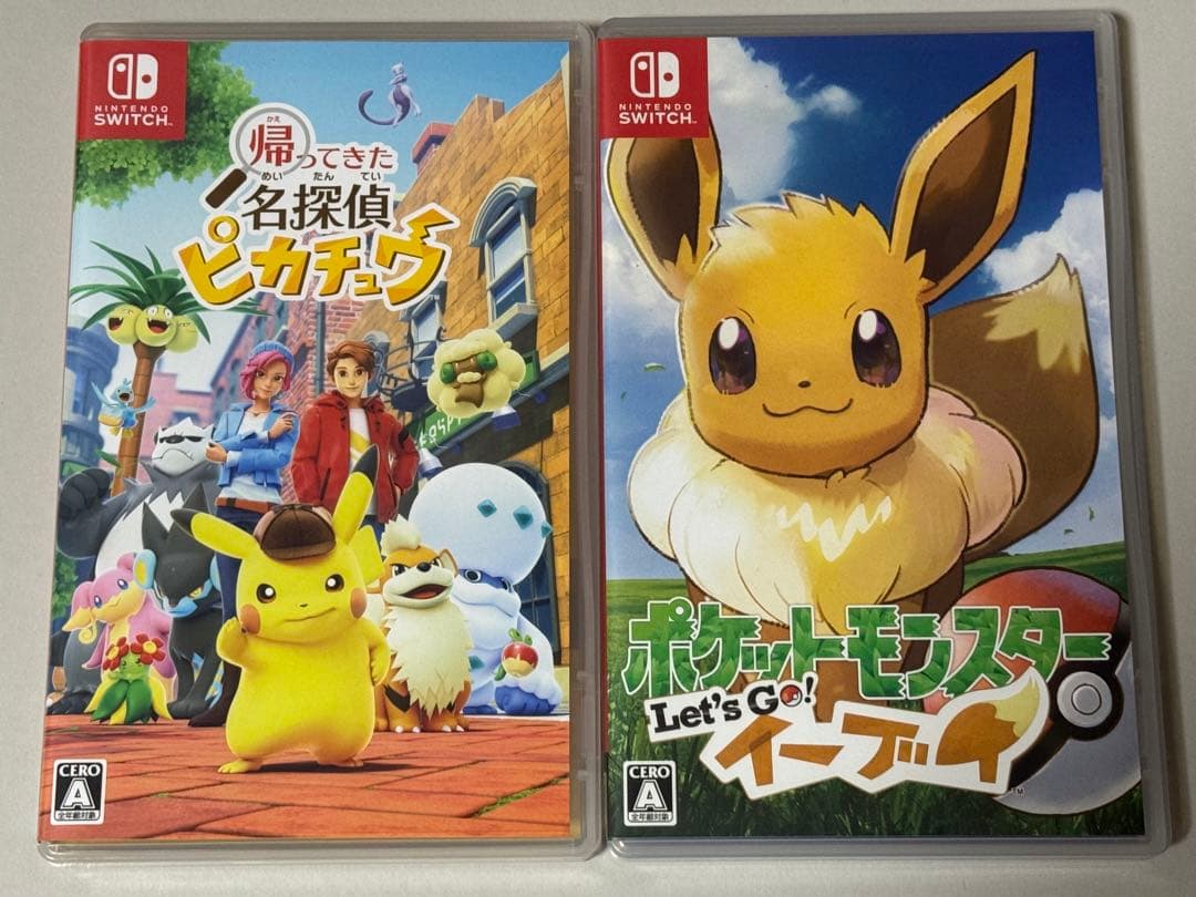名探偵ピカチュウ & ポケモン イーブイ