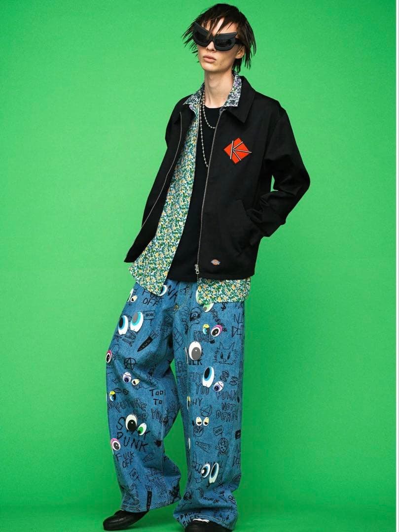 KIDILL Vietnam Jacket ベトジャン　ブラック　モナリザ　44