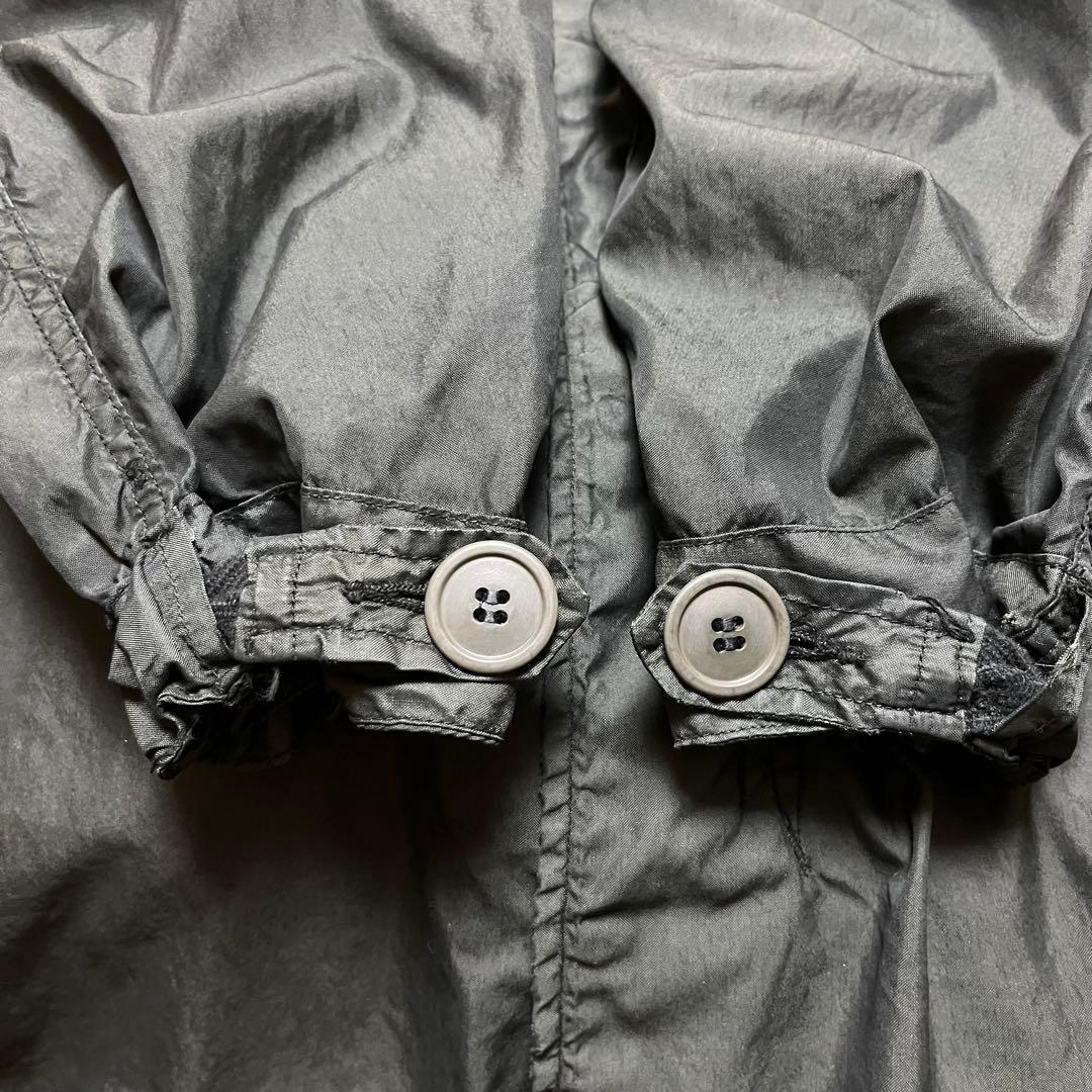 シ*ン様 黒染め アルミジップ U.S.ARMY M65 フィッシュテールパーカ