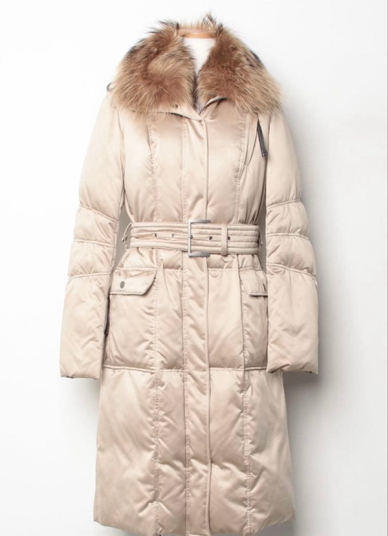 EPOCA ダウンコート ファー付き
