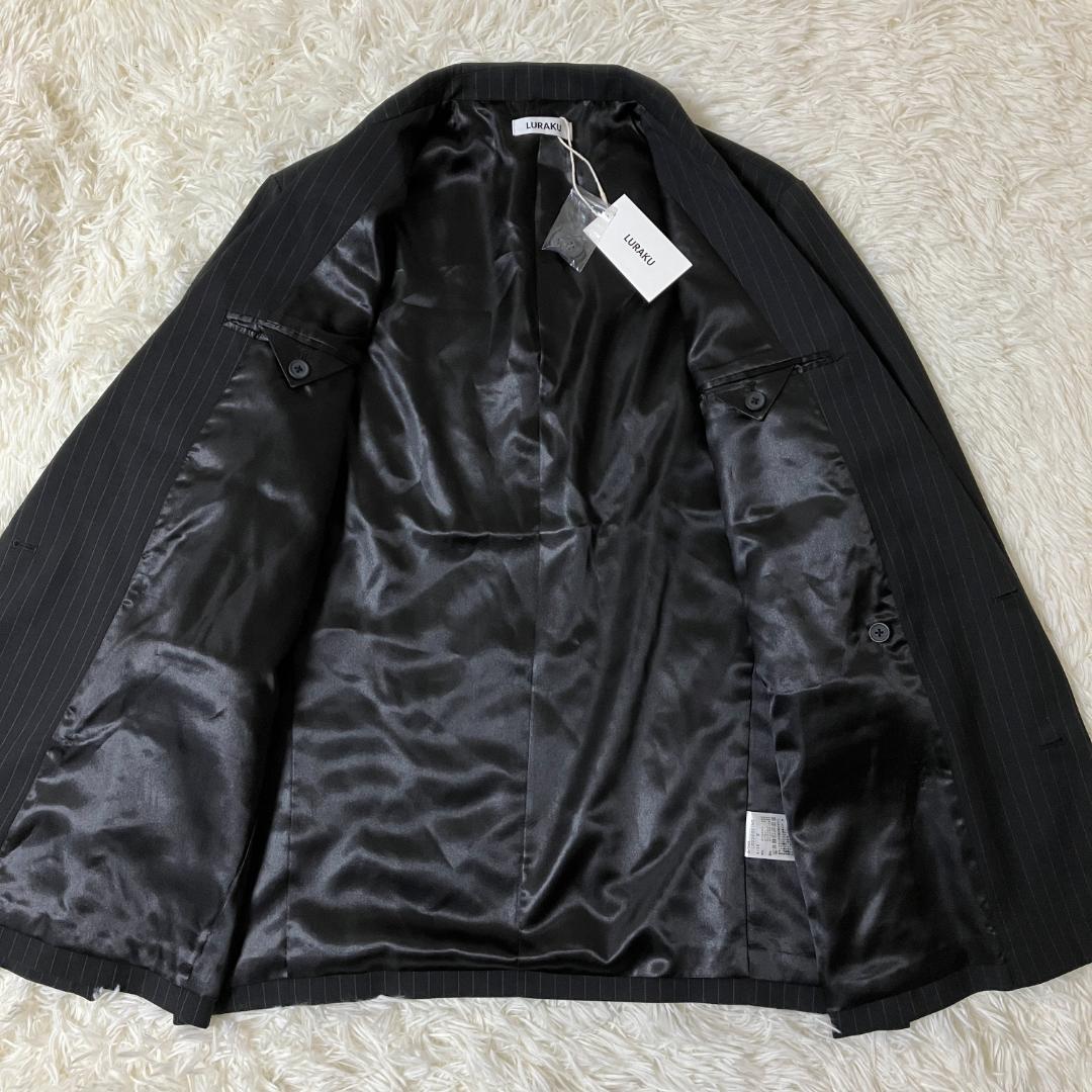 【新品タグ付】 LURAKU Double Breasted Jacket S