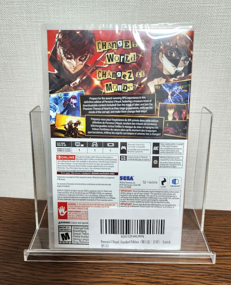 Persona 5  Nintendo Switch（輸入版：北米）