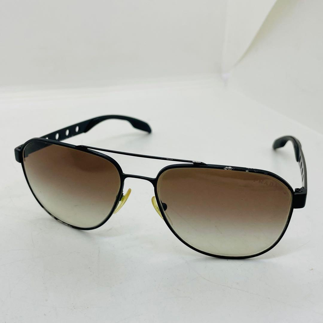 【sk/3.1/10】PRADA ティアドロップサングラス60◽︎16 145