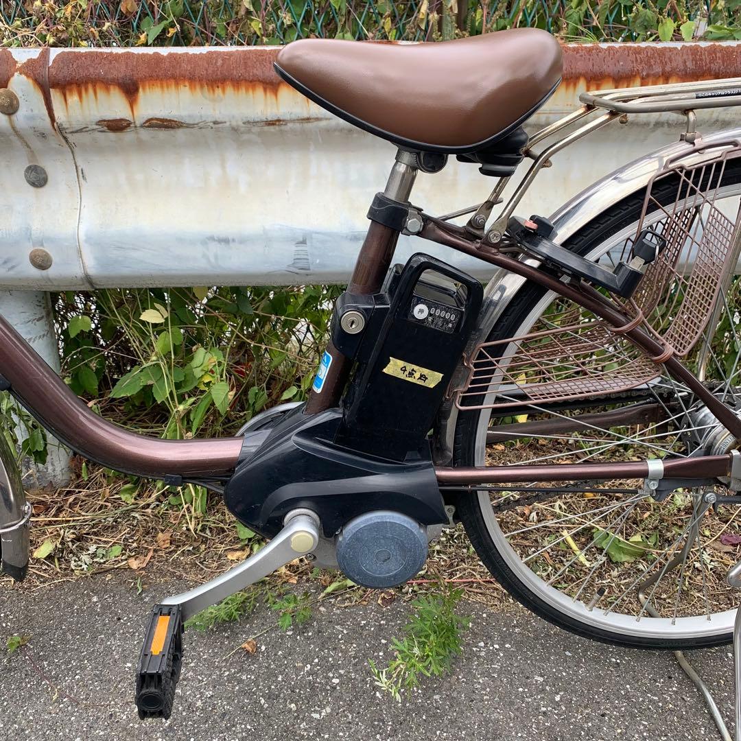 取り置き[675]送料無料 パナ電動自転車 ビビSX 充電器なし ※BTなし