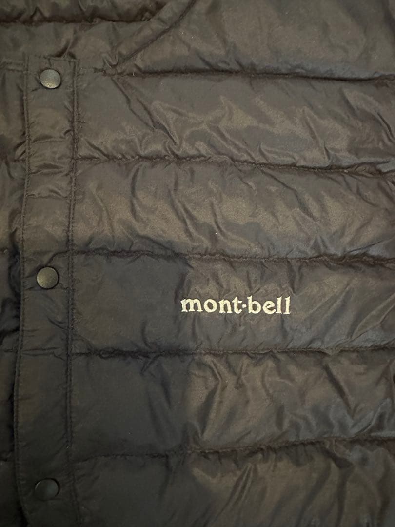 mont-bell スペリオダウン ラウンドネック ベスト　メンズ