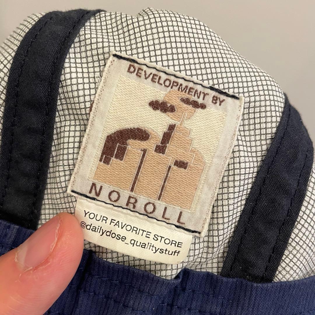 NOROLL × daily dose ロングビル ナイロンキャップ NAVY