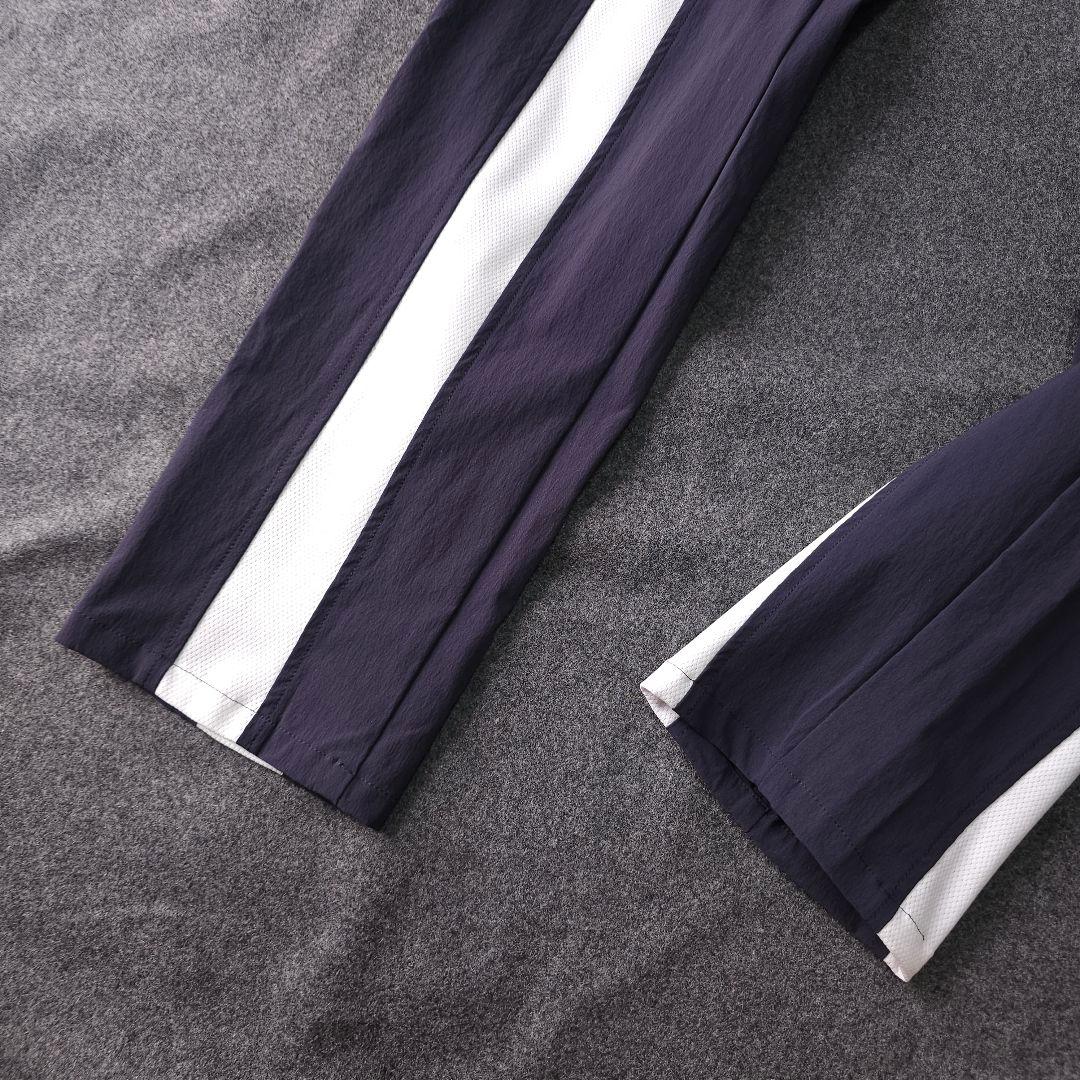 美品 ムータマリンゴルフ 春 ストレッチ素材ゴルフパンツ XL 7 ロゴネーム
