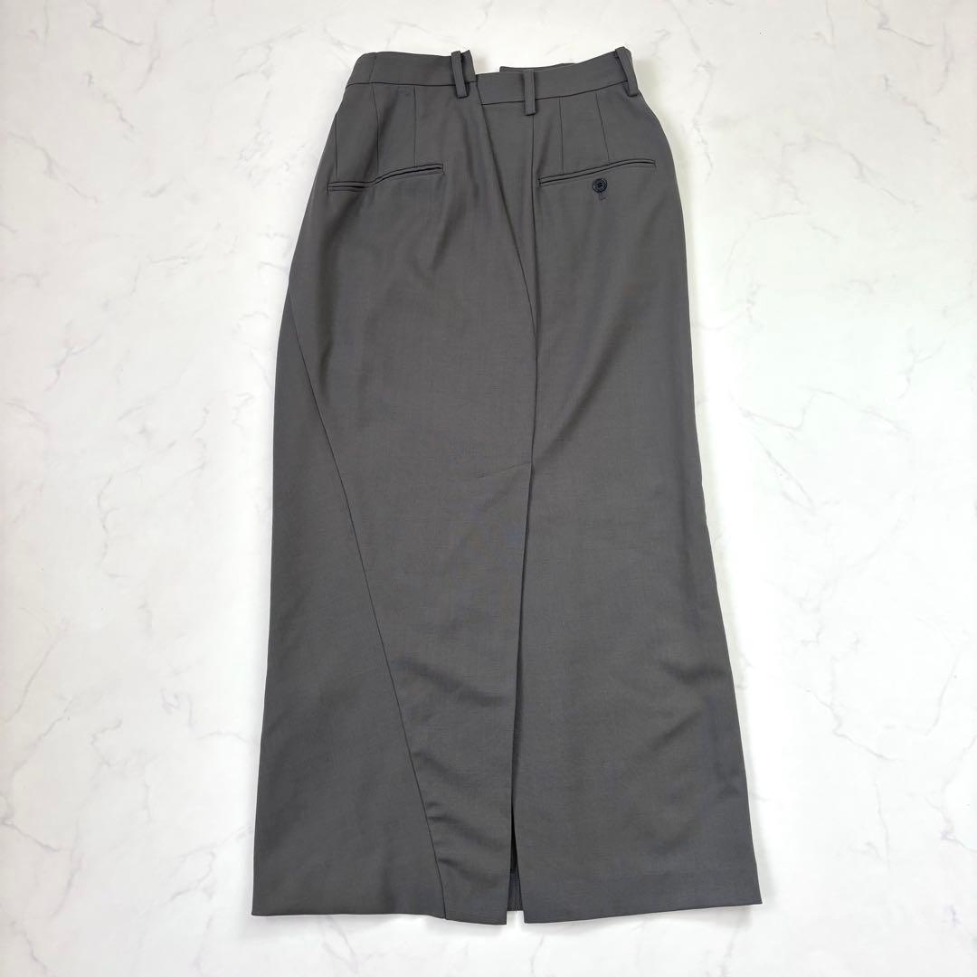 【極美品 24年】エンフォルド MASCULINE STRAIGHT SKIRT